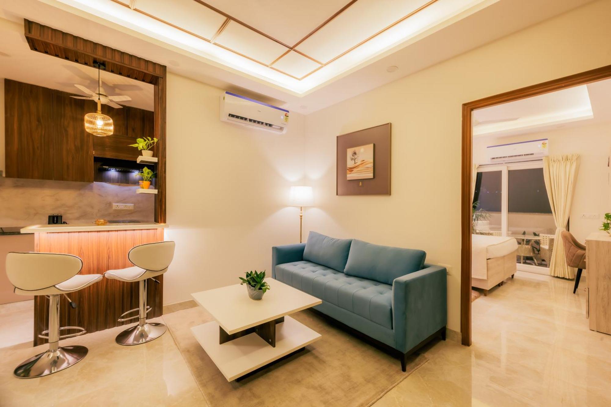 Kyomi Service Apartments คูร์เคาน์ ภายนอก รูปภาพ